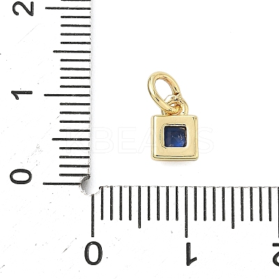 Brass Pave Cubic Zirconia Pendants LS-KK-K368-13G-05-1