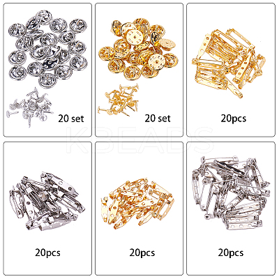 Iron Lapel Pin Backs IFIN-SC0001-01-1