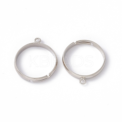 Brass Loop Ring Bases EC159-1