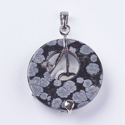 Natural & Synthetic Mixed Stone Pendants G-F546-A-1