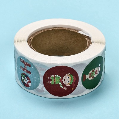 Christmas Roll Stickers DIY-J002-B03-1