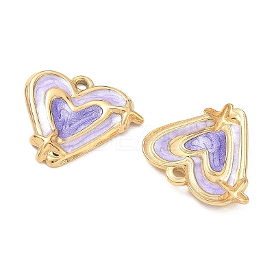304 Stainless Steel Enamel Pendants STAS-Q119-26G-02-1