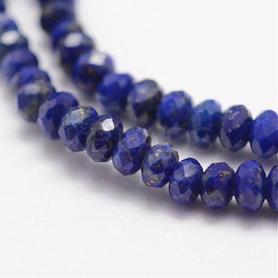 Natural Lapis Lazuli Beads Strands G-F460-11-1