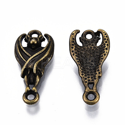 Rack Plating Tibetan Style Alloy Connector Charms PALLOY-N175-06AB-1