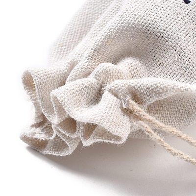 Christmas Cotton Cloth Storage Pouches ABAG-M004-02E-1