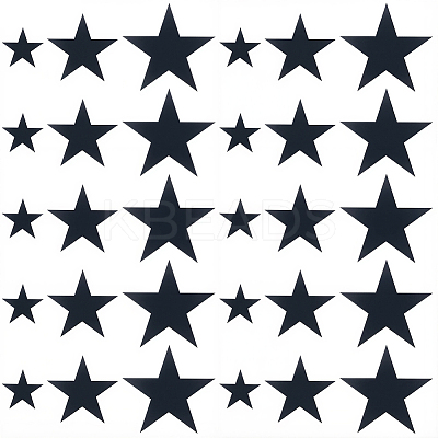 4Bags Acrylic Star Stickers DIY-GF0012-46C-1