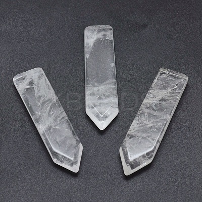 Natural Quartz Crystal Cabochons G-P384-E10-1
