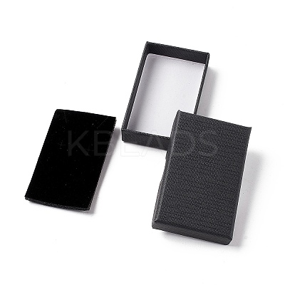 Paper with Sponge Mat Necklace Boxes LS-OBOX-G018-02B-1