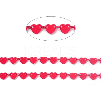 3.28 Feet Spray Painted Brass Link Chains X-CHC-H103-01A-1