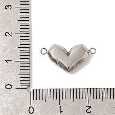 304 Stainless Steel Connector Charms STAS-S131-07P-1