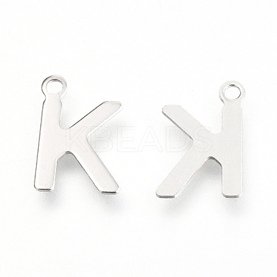 Non-Tarnish 201 Stainless Steel Charms X-STAS-C021-06P-K-1