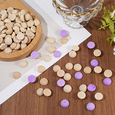 Unfinished Natural Wood Cabochons WOOD-SP0001-55B-1