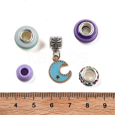 DIY European Style Bracelet/Necklace Making Kits DIY-L073-09-1