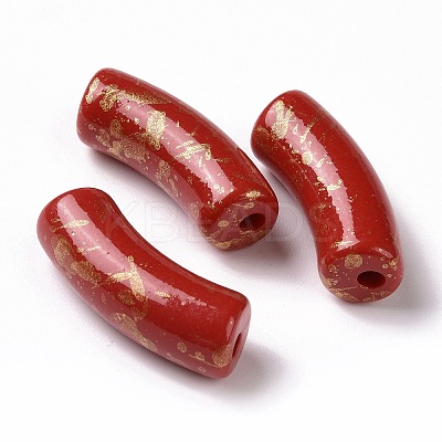 Opaque Acrylic Beads OACR-A016-05E-1