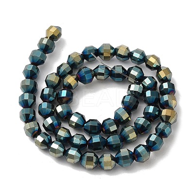 Electroplated Synthetic Non-magnetic Hematite Beads Strands G-I364-L01-07-1