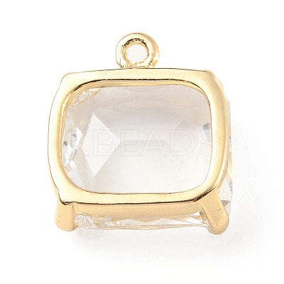 Brass with K9 Glass Pendants LS-X-KK-C024-01KCG-1