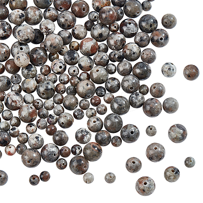 3 Strands 3 Style Natural Fluorescent Syenite Rock(Glow under UV Light) Beads Strands G-NB0005-27-1