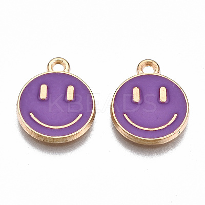 Alloy Enamel Charms ENAM-S121-165D-RS-1