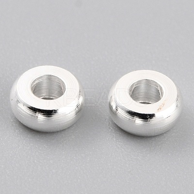 Brass Beads KK-O133-317C-S-1