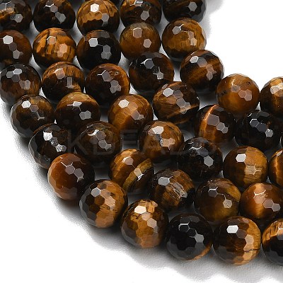 Natural Tiger Eye Beads Strands G-C280-B21-10mm-1