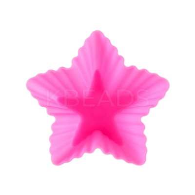 Star Cake DIY Food Grade Silicone Mold DIY-K075-05-1