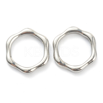 Non-Tarnish 304 Stainless Steel Linking Rings STAS-P279-02A-P-1