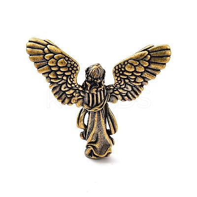 Brass Jesus Angel Display Decorations KK-D370-08AG-1