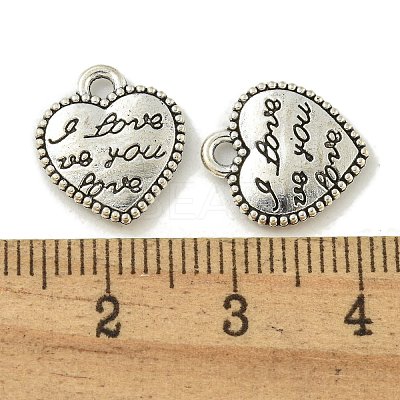 Tibetan Style Alloy Pendants FIND-U015-39AS-1