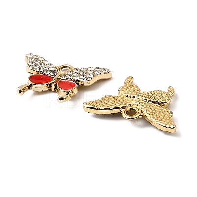 UV Plating Alloy Enamel Pendants FIND-A054-01G-1