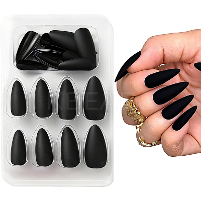 1 Bag ABS Plastic Press On False Nails MRMJ-CP0001-62-1