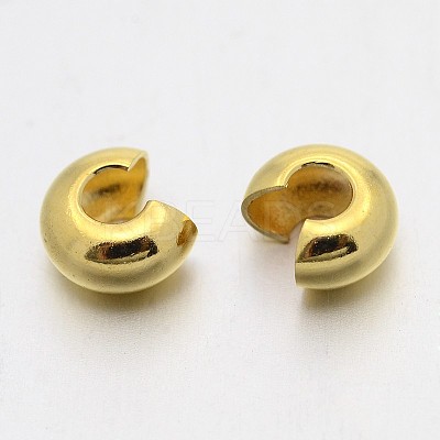 Iron Crimp Beads Covers IFIN-X0031-5mm-1