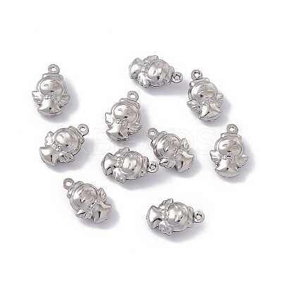 Non-Tarnish 304 Stainless Steel Pendants STAS-G291-12P-1