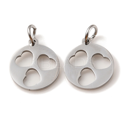 Non-Tarnish 304 Stainless Steel Charms STAS-D050-07P-04-1