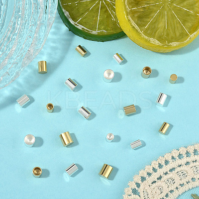 30Pcs 3 Styles 201 Stainless Steel Cord Ends STAS-YW0002-98-1