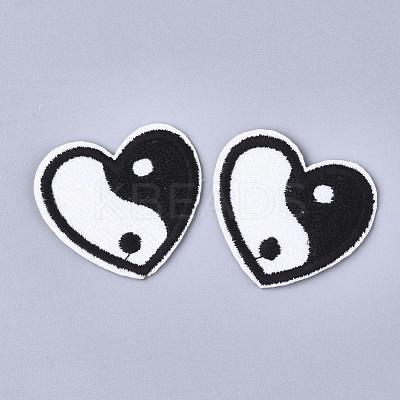 Feng Shui Computerized Embroidery Cloth Iron On Patches FIND-T030-098-1