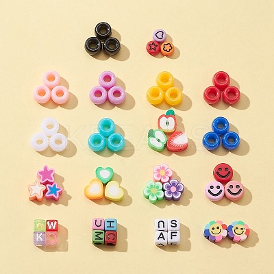 DIY Candy Color Bracelet Making Kit DIY-FS0003-47-1
