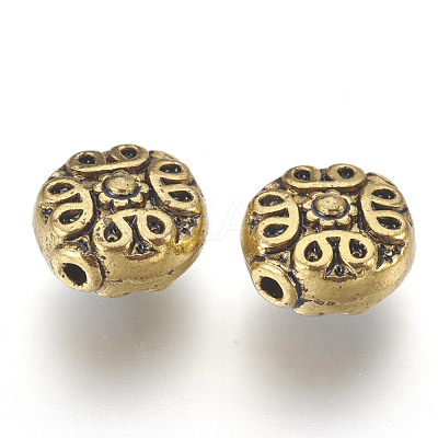 Tibetan Style Alloy Beads GLF0737Y-1