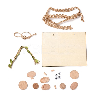 DIY Bees Painting Handmade Materials Package for Parent-Child DIY-P036-03-1