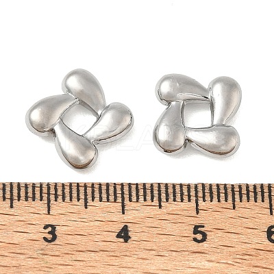 Brass European Beads KK-CBAFC6C-04P-1