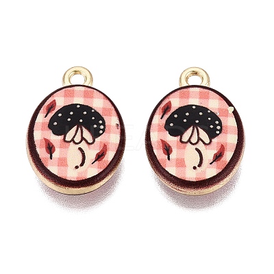 Printed Alloy Pendants PALLOY-SZC0008-05R-1