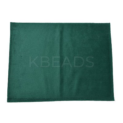 Velvet Silver Polishing Cloth for Jewelry AJEW-R006-03F-1