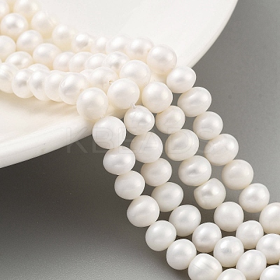 Natural Cultured Freshwater Pearl Beads Strands PEAR-C003-12E-1