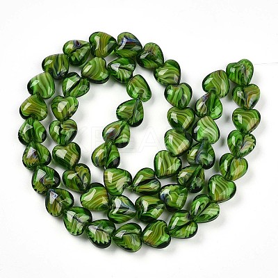 Millefiori Glass Beads Strands GLAA-T023-34H-1