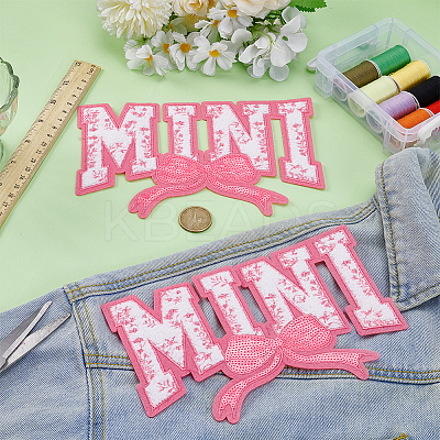 Polyester Iron on/Sew On Patches DIY-WH0593-02A-1