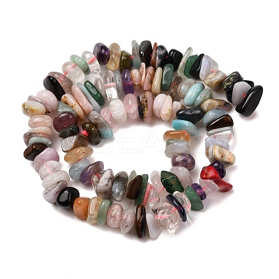 Natural Mixed Stone Beads Strands G-Z155-B03-01-1