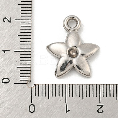 Non-Tarnish 304 Stainless Steel Pendants STAS-N103-140P-1