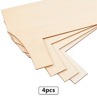 Number 1 Shape Unfinished Wood Slices DIY-GA0001-14-1