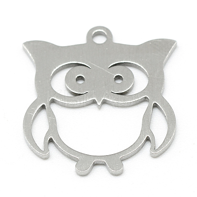 Non-Tarnish 201 Stainless Steel Pendants STAS-T008-013-1-1