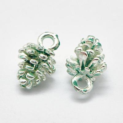 Spray Painted Alloy Charms PALLOY-K077-01E-1