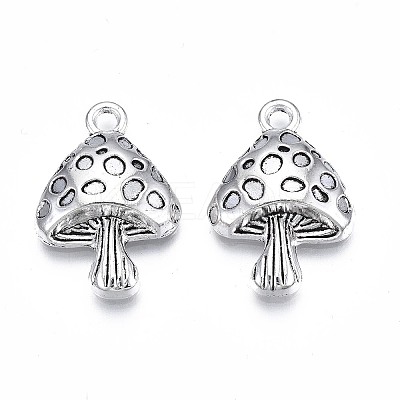 Tibetan Style Alloy Pendants TIBE-T010-40AS-1-1